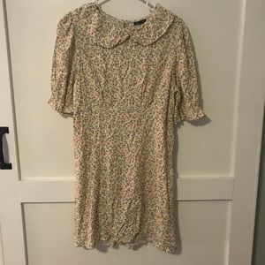 Wild fable floral dress. Size large. Collared.